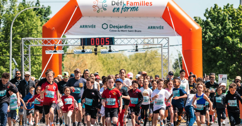 Défi Familles en Forme_départ